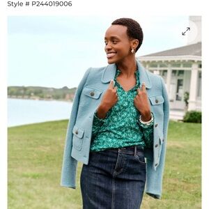 Talbots Light Blue Blazer